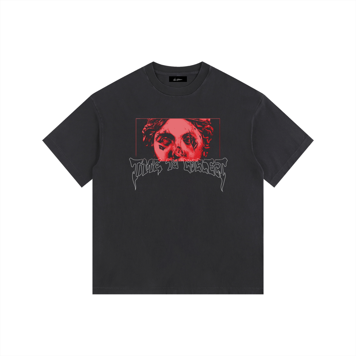 Vintage Washed Oversized Cotton T-Shirt