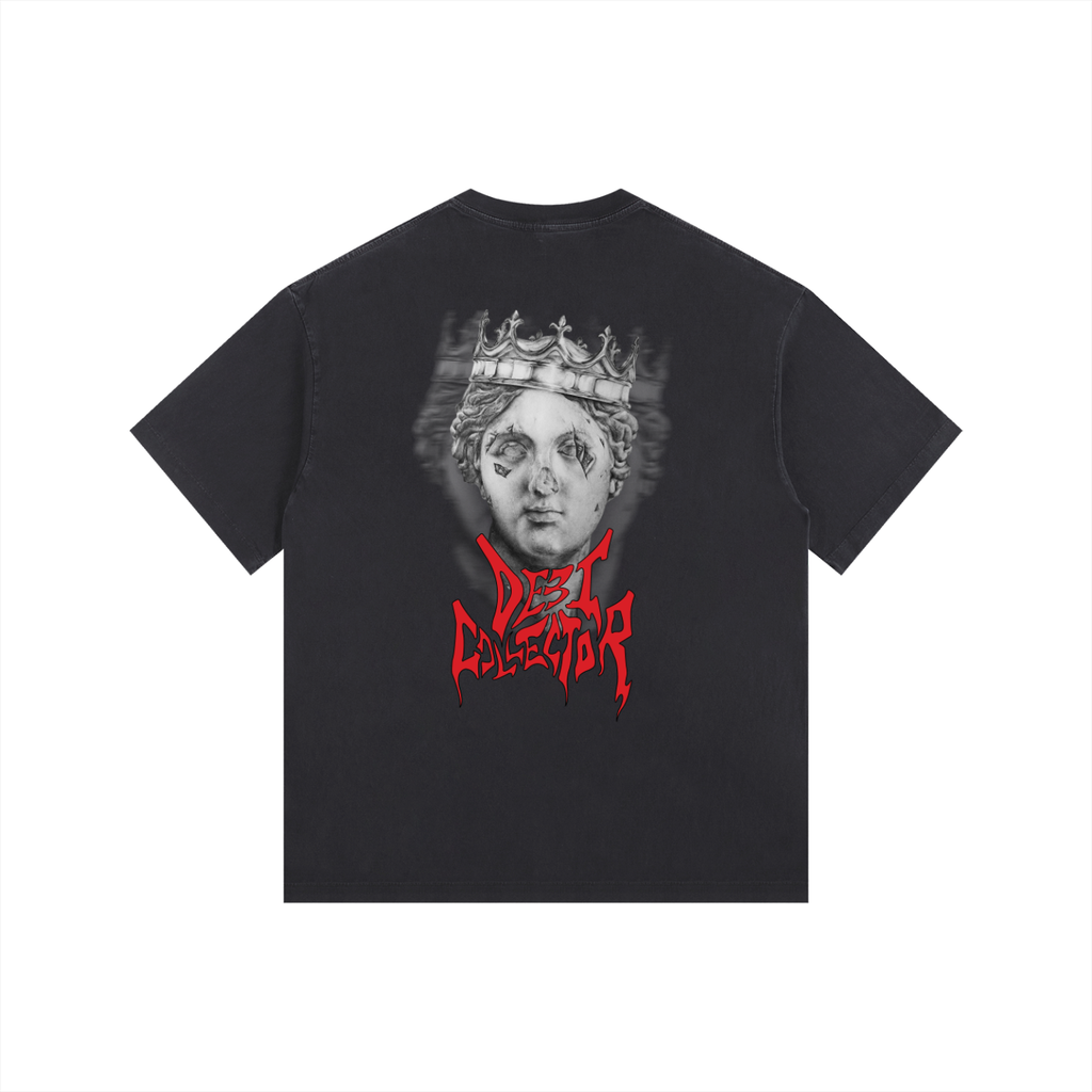 Vintage Washed Oversized Cotton T-Shirt