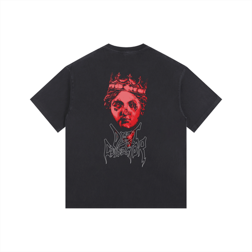 Vintage Washed Oversized Cotton T-Shirt
